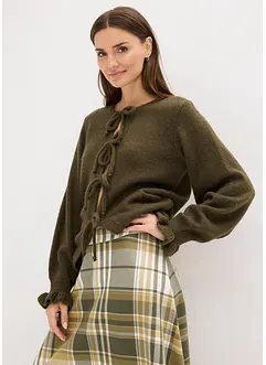 Gilet en maille oversize, laine mélangée, bonprix Gilet en maille oversize, laine mélangée, bonprix