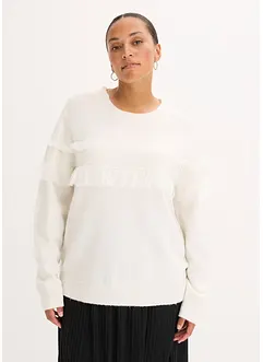 Pullover mit Volants, bonprix Pullover mit Volants, bonprix