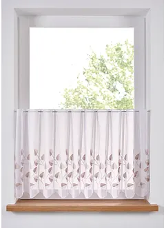 Scheibengardine mit Stickerei, bonprix Scheibengardine mit Stickerei, bonprix