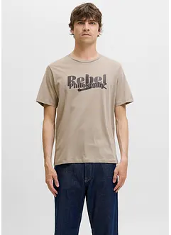 JJ REBEL T-Shirt aus reiner Baumwolle, J&J Rebel JJ REBEL T-Shirt aus reiner Baumwolle, J&J Rebel
