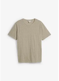 T-Shirt mit Minimalprint aus reiner Bio-Baumwolle, bonprix T-Shirt mit Minimalprint aus reiner Bio-Baumwolle, bonprix