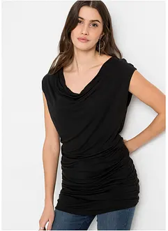 T-shirt long avec fronces, bonprix T-shirt long avec fronces, bonprix