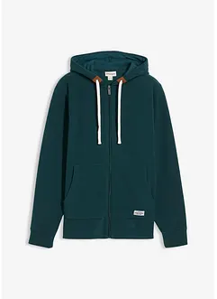 Veste polaire à capuche et poches plaquées, bonprix Veste polaire à capuche et poches plaquées, bonprix