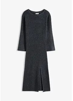 Strickkleid mit Schlitz, bonprix Strickkleid mit Schlitz, bonprix