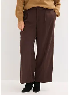 Pantalon large à pinces, bonprix Pantalon large à pinces, bonprix