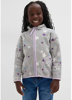 kuschelige Fleecejacke mit Kontrastdetails, bonprix kuschelige Fleecejacke mit Kontrastdetails, bonprix