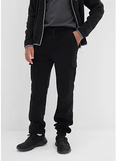 Fleece-Cargohose, Regular Fit, bonprix Fleece-Cargohose, Regular Fit, bonprix