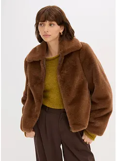 Fellimitat-Jacke, bonprix Fellimitat-Jacke, bonprix