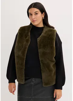 Fellimitat-Weste, bonprix Fellimitat-Weste, bonprix