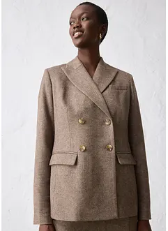 Blazer aus weichem Woll-Mix, bonprix Blazer aus weichem Woll-Mix, bonprix
