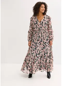 Robe en voile imprimée, bonprix Robe en voile imprimée, bonprix