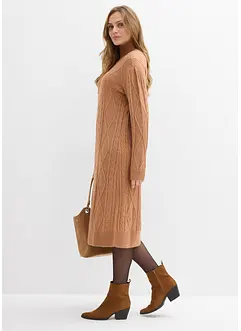 Strickkleid aus Zopfstrick, bonprix Strickkleid aus Zopfstrick, bonprix
