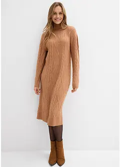 Robe en maille à motif torsadé, bonprix Robe en maille à motif torsadé, bonprix