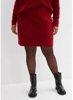 Strickrock aus Zopfstrick, bonprix Strickrock aus Zopfstrick, bonprix