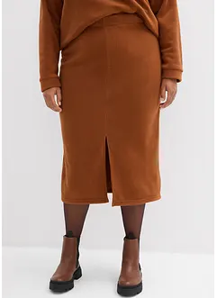 Midirock aus Polarfleece, bonprix Midirock aus Polarfleece, bonprix