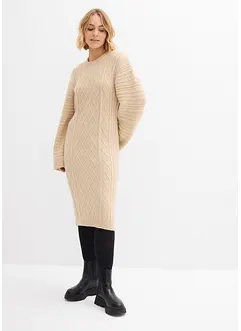 Robe midi en maille, bonprix Robe midi en maille, bonprix