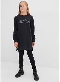 Sweatkleid aus reiner Bio-Baumwolle, bonprix Sweatkleid aus reiner Bio-Baumwolle, bonprix