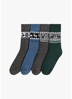 Thermo Socken unisex (4er Pack), bonprix Thermo Socken unisex (4er Pack), bonprix