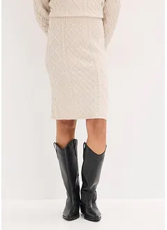 Jupe en maille, bonprix Jupe en maille, bonprix