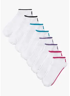 Sneakersocken (8er Pack) mit Bio-Baumwolle, bonprix Sneakersocken (8er Pack) mit Bio-Baumwolle, bonprix