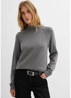 Pull col roulé 100% coton, bonprix Pull col roulé 100% coton, bonprix