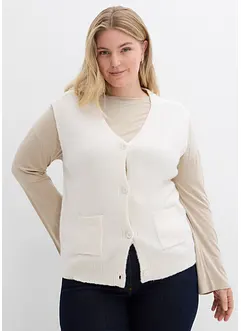 Gilet sans manches en maille, bonprix Gilet sans manches en maille, bonprix