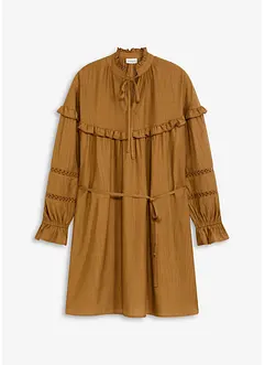 Robe courte en fine viscose mélangée, bonprix Robe courte en fine viscose mélangée, bonprix