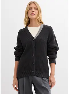 Cardigan aus reiner Baumwolle, bonprix Cardigan aus reiner Baumwolle, bonprix