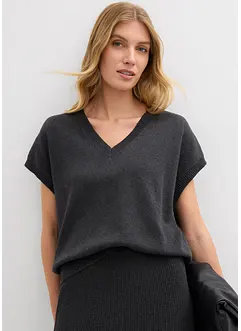 Pullunder aus reiner Baumwolle, bonprix Pullunder aus reiner Baumwolle, bonprix