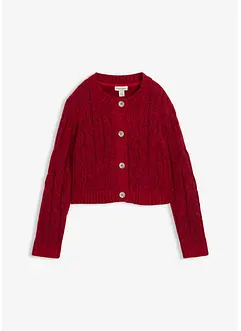 Grobstrickjacke aus weichem Woll-Mix, bonprix Grobstrickjacke aus weichem Woll-Mix, bonprix