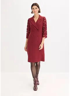 Blazer-Kleid mit Spitzenärmeln, bonprix Blazer-Kleid mit Spitzenärmeln, bonprix