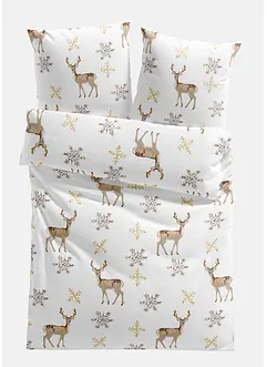 Parure de lit motif cerfs, bonprix Parure de lit motif cerfs, bonprix
