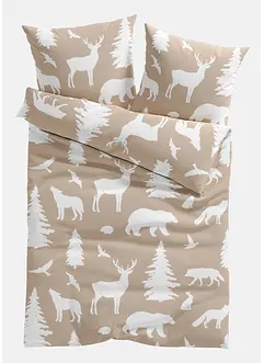 Parure de lit motif animaux de la forêt, bonprix Parure de lit motif animaux de la forêt, bonprix