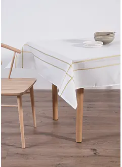 Nappe en jacquard avec fil brillant, bonprix Nappe en jacquard avec fil brillant, bonprix