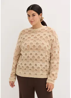 Softer Oversized Pullover mit Wolle und Alpaka, bonprix Softer Oversized Pullover mit Wolle und Alpaka, bonprix