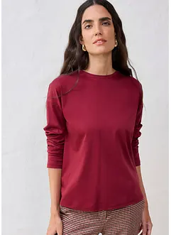 T-shirt manches longues contenant de la soie, bonprix T-shirt manches longues contenant de la soie, bonprix