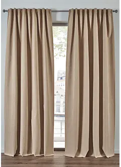 Verdunkelungsvorhang mit beschichteter Rückseite, auch in extralang (1er Pack), bonprix Verdunkelungsvorhang mit beschichteter Rückseite, auch in extralang (1er Pack), bonprix