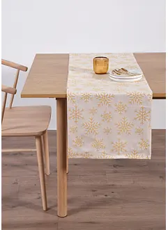 Chemin de table en jacquard de coton, bonprix Chemin de table en jacquard de coton, bonprix