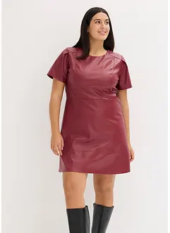 Kurzes Lederimitat-Kleid, bonprix Kurzes Lederimitat-Kleid, bonprix