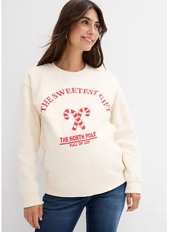 Sweat-shirt doux pour la grossesse et l’allaitement, bonprix Sweat-shirt doux pour la grossesse et l’allaitement, bonprix