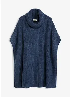 Pull poncho en laine mélangée, bonprix Pull poncho en laine mélangée, bonprix