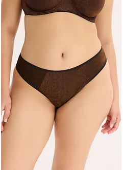 Maxistring aus glitzerndem Material, bonprix Maxistring aus glitzerndem Material, bonprix