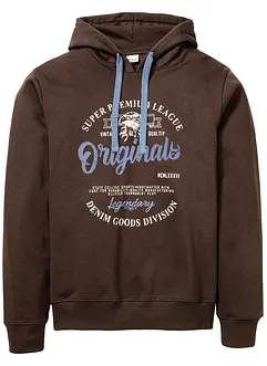 Sweat-shirt à capuche coupe confort, bonprix Sweat-shirt à capuche coupe confort, bonprix