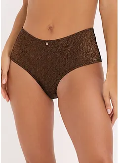 Maxi Brazilslip aus glitzerndem Material, bonprix Maxi Brazilslip aus glitzerndem Material, bonprix