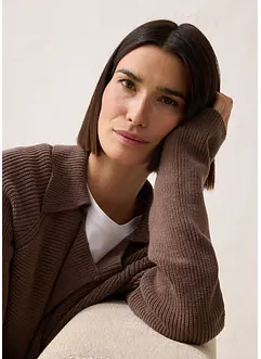 Strickjacke mit Wolle, bonprix Strickjacke mit Wolle, bonprix