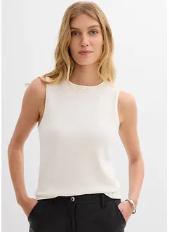 Top en maille 100% coton, bonprix Top en maille 100% coton, bonprix