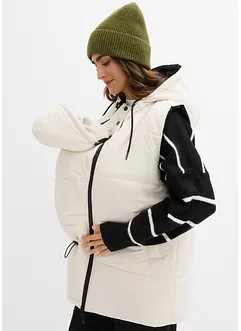 4-in-1 gefütterte Umstandsweste zum Wenden mit Trageeinsatz, bonprix 4-in-1 gefütterte Umstandsweste zum Wenden mit Trageeinsatz, bonprix