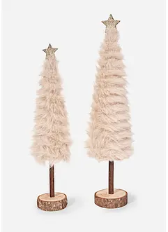 Lot de 2 sapins déco, bonprix Lot de 2 sapins déco, bonprix