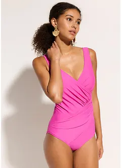 Medium Shape-Badeanzug in Wickeloptik, bonprix Medium Shape-Badeanzug in Wickeloptik, bonprix