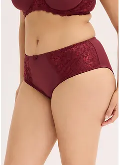 Lot de 2 slips Maxi avec dentelle, bonprix Lot de 2 slips Maxi avec dentelle, bonprix